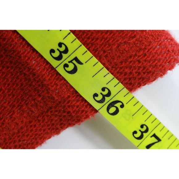 MARC NEW YORK ANDREW MARC Hoodie Sweatshirt Women's Red Oversized Short Sleeve - Picture 7 of 7